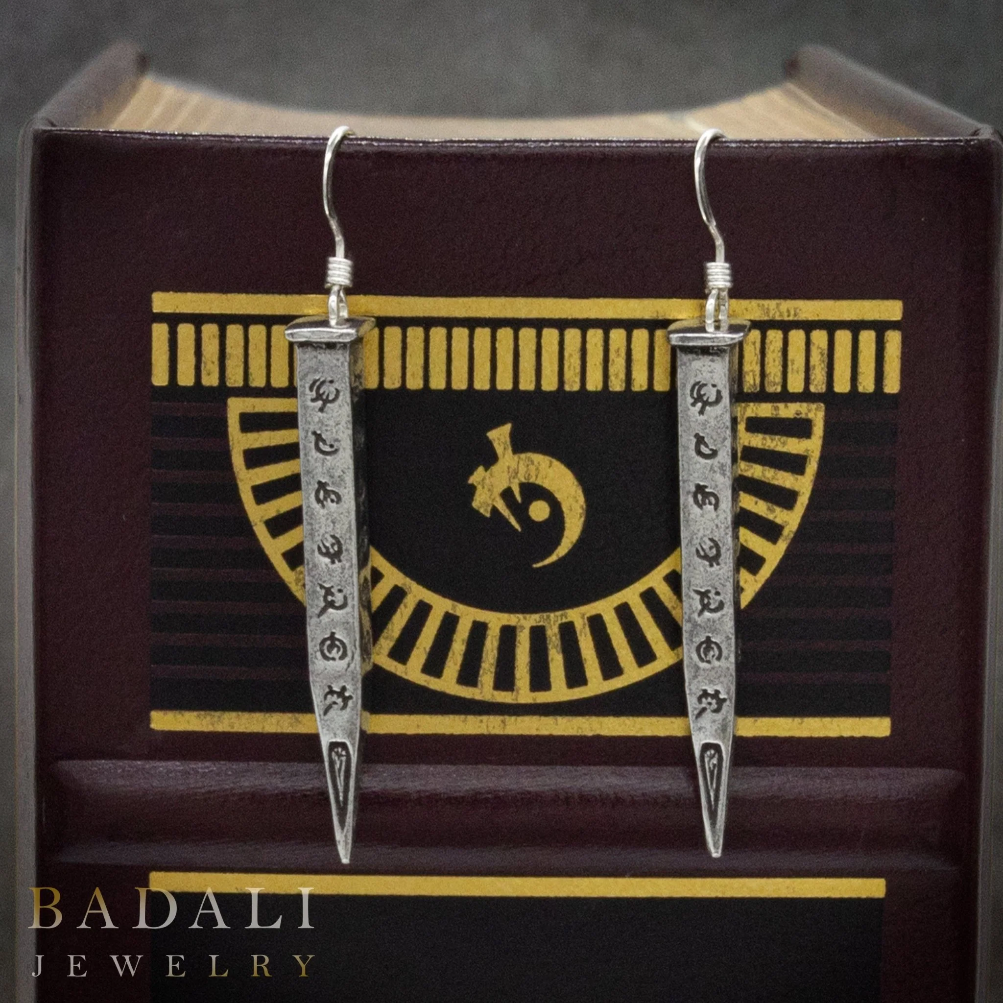 Hemalurgy Spike Earrings - Silver - Image 9