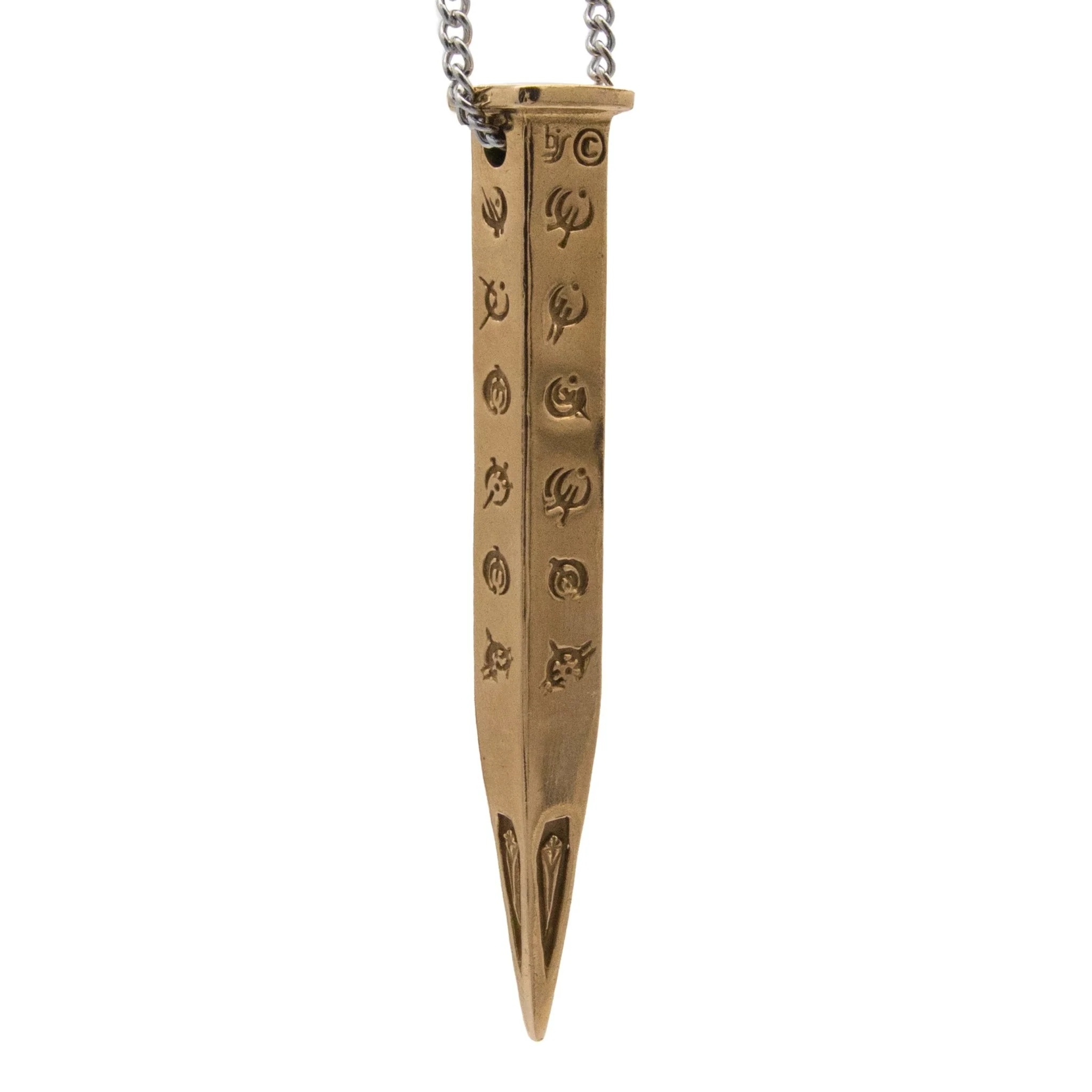 Hemalurgy Spike Necklace - Bronze - Image 10