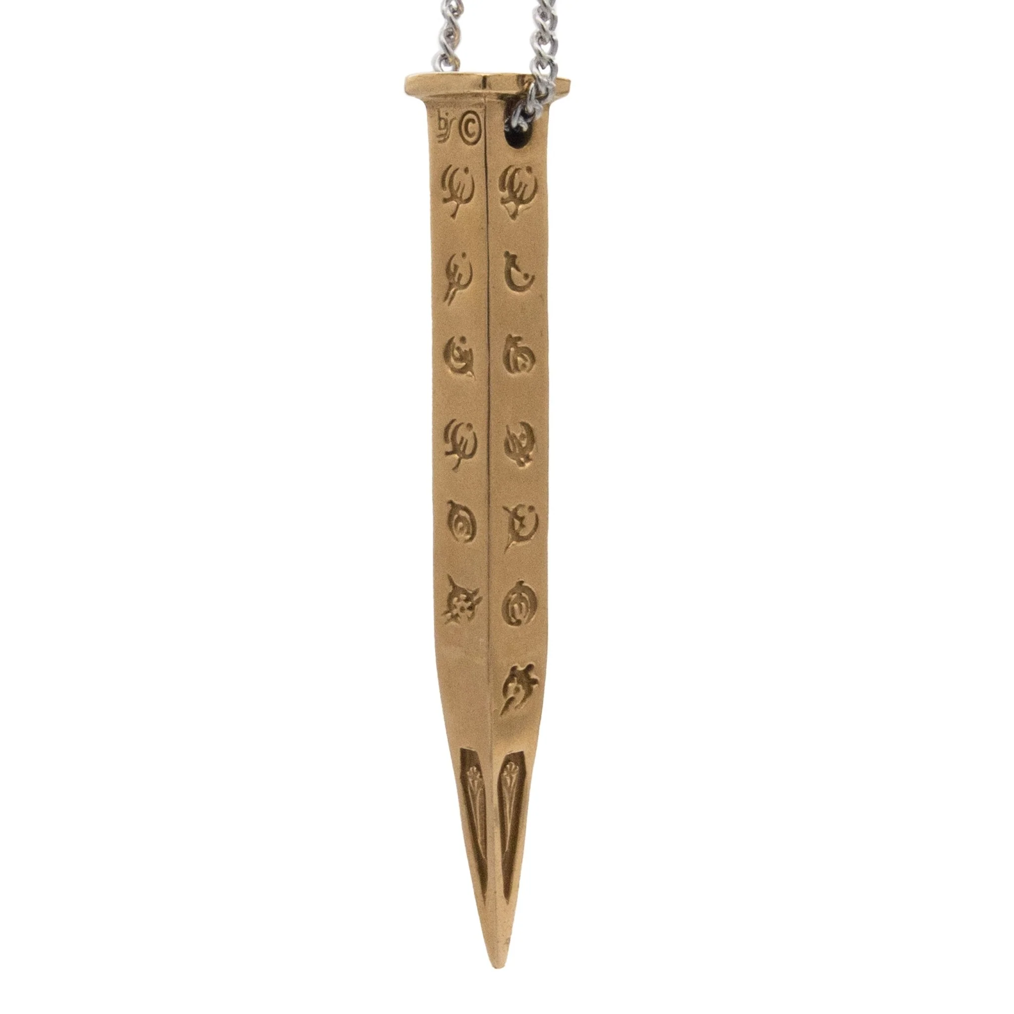 Hemalurgy Spike Necklace - Bronze - Image 11
