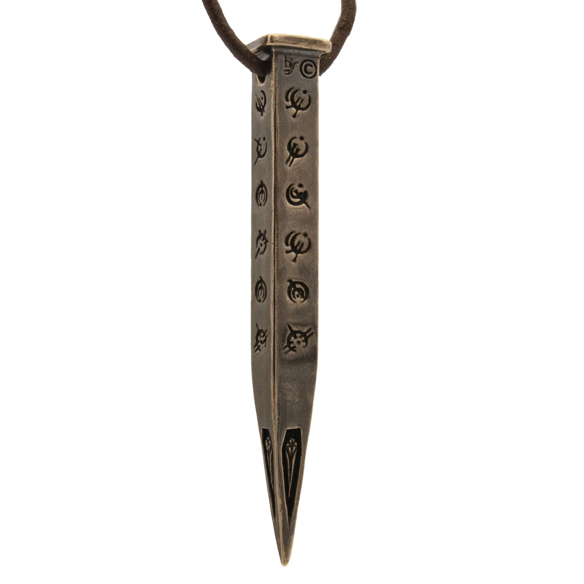 Hemalurgy Spike Necklace - Bronze - Image 5