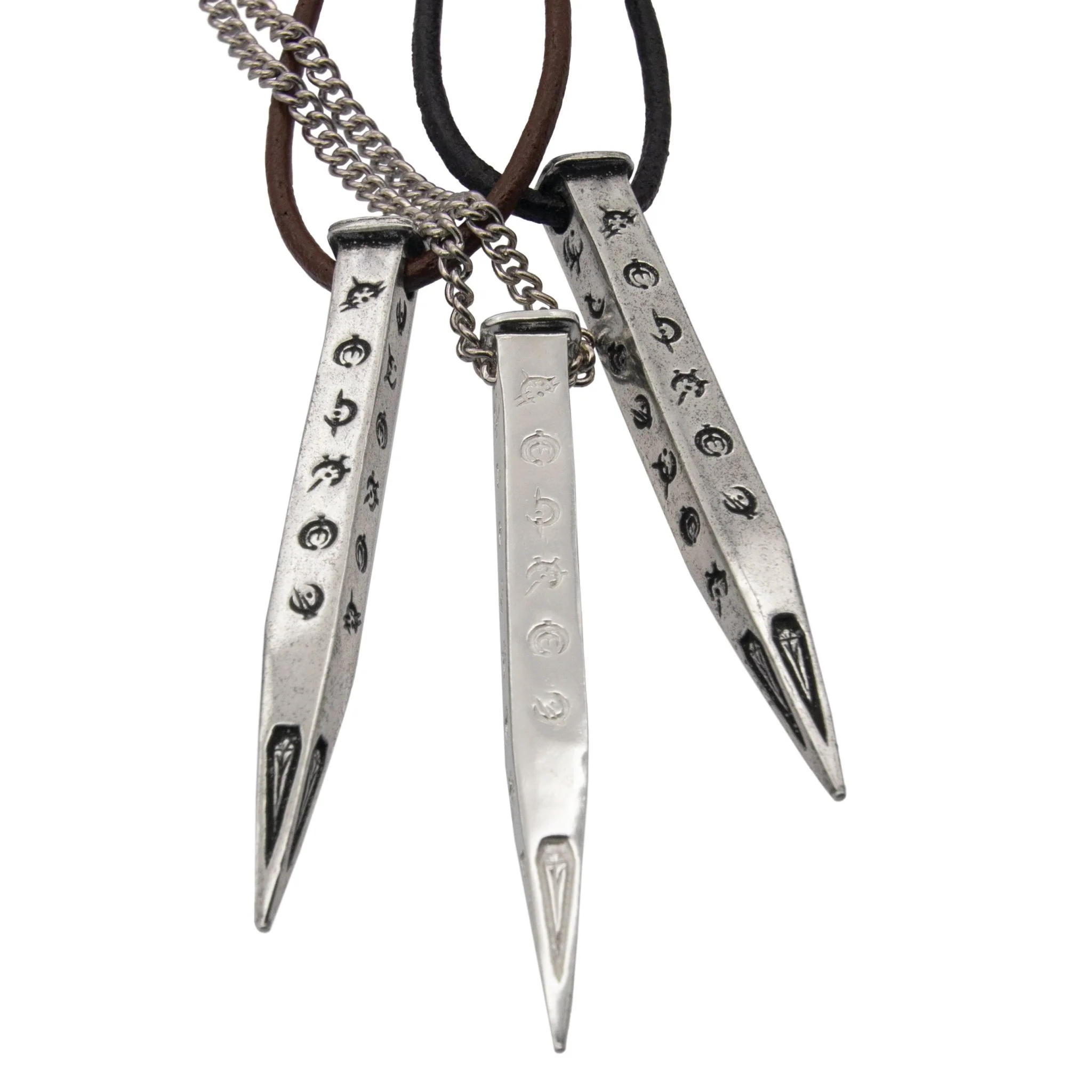 Hemalurgy Spike Necklace - Silver - Image 2