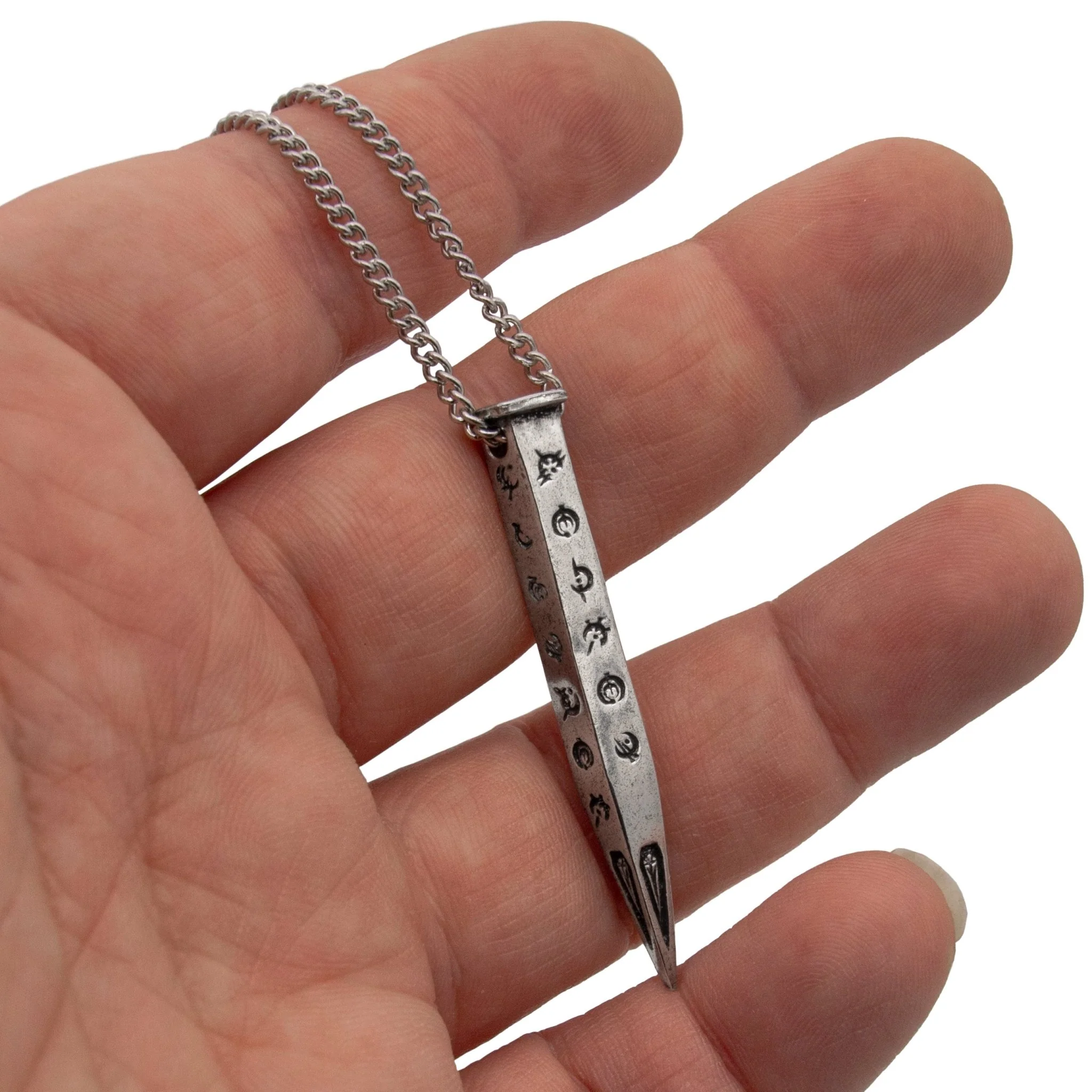 Hemalurgy Spike Necklace - Silver - Image 3