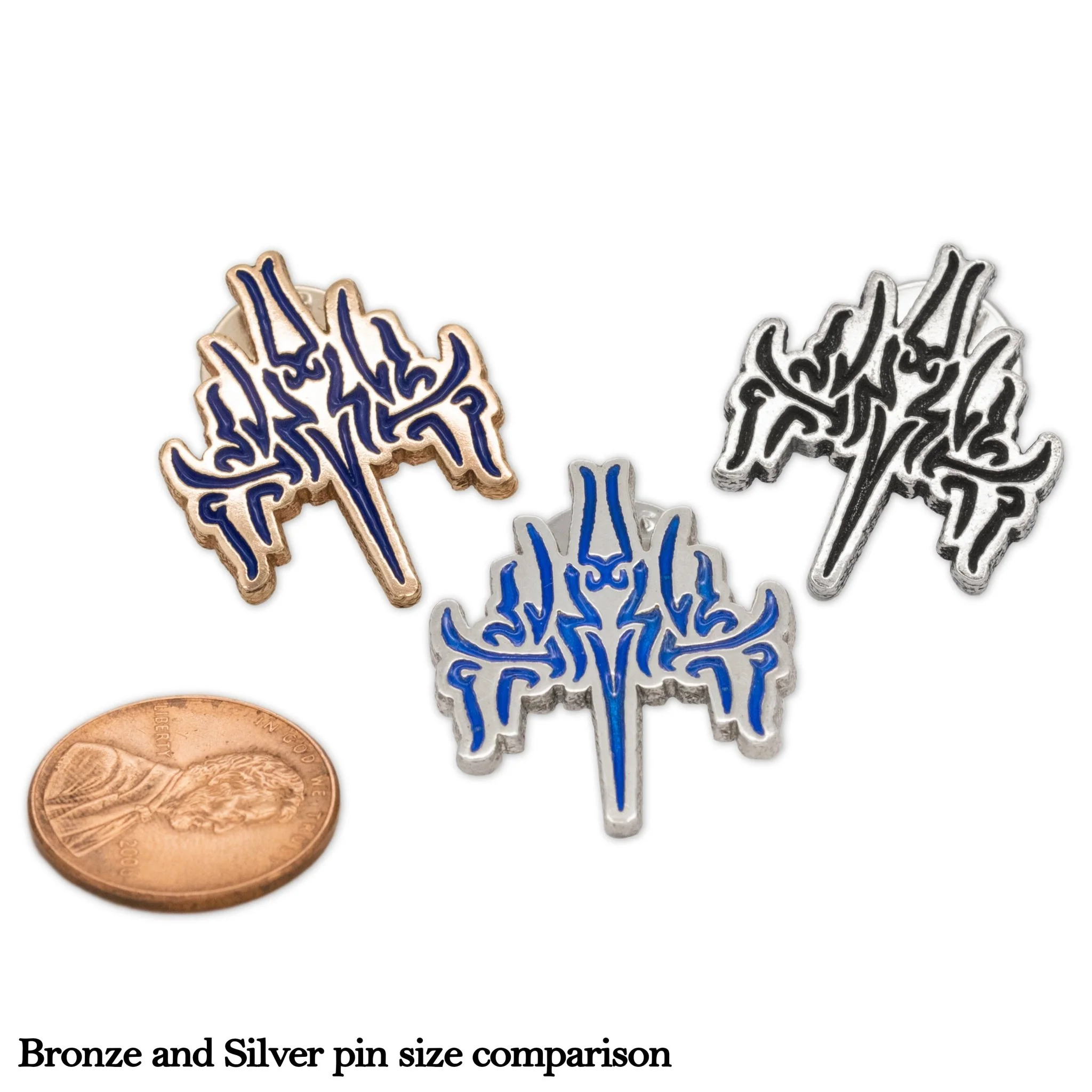 Jeseh Windrunner Glyph Pin - Bronze - Image 4