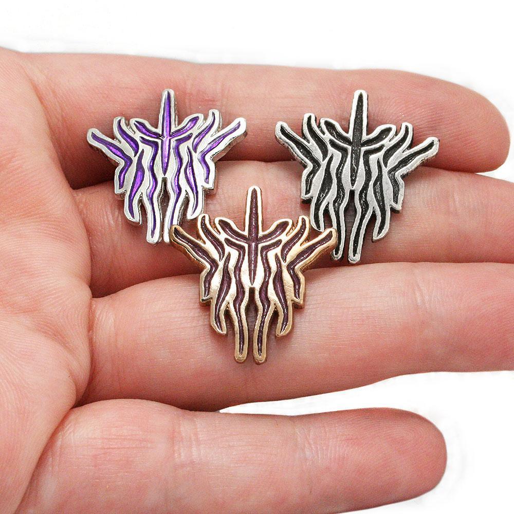Kak Willshapers Glyph Pin - Bronze - Image 3