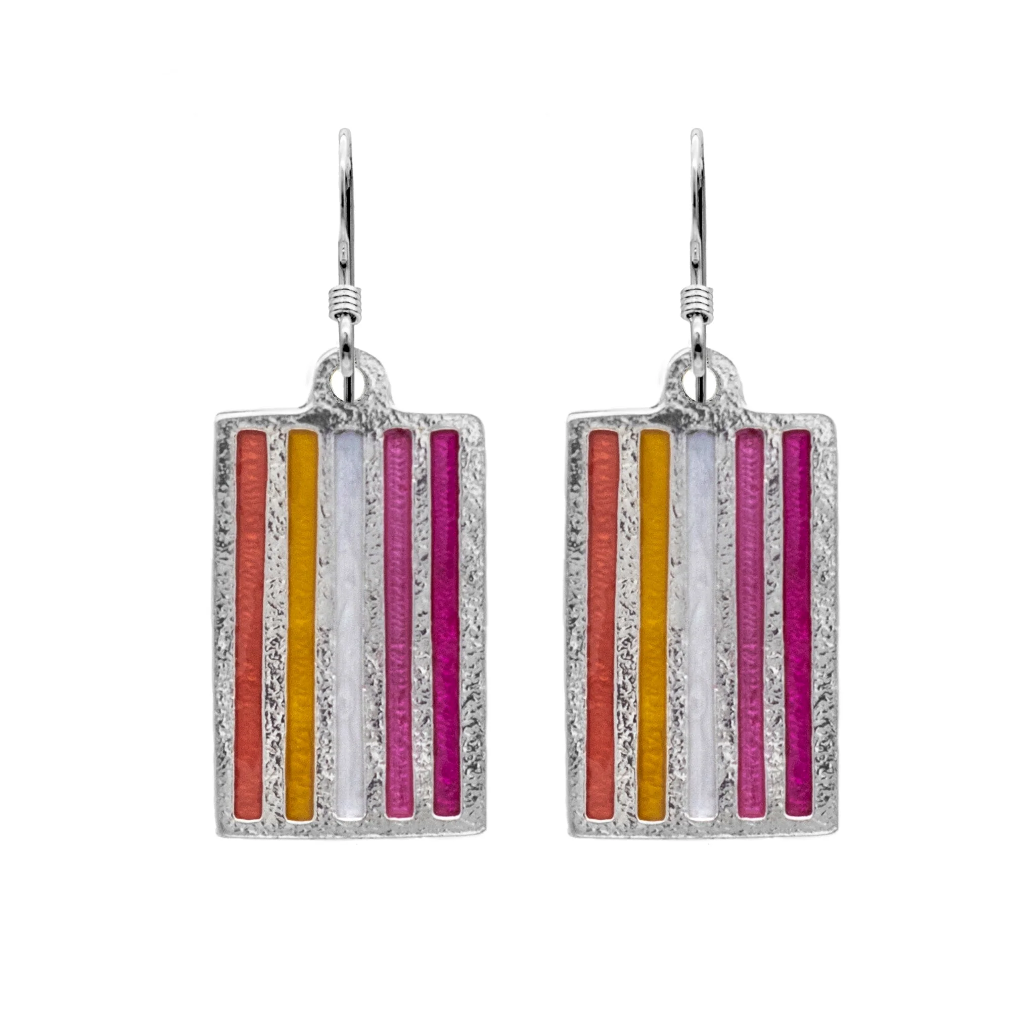 Lesbian PRIDE Flag Earrings