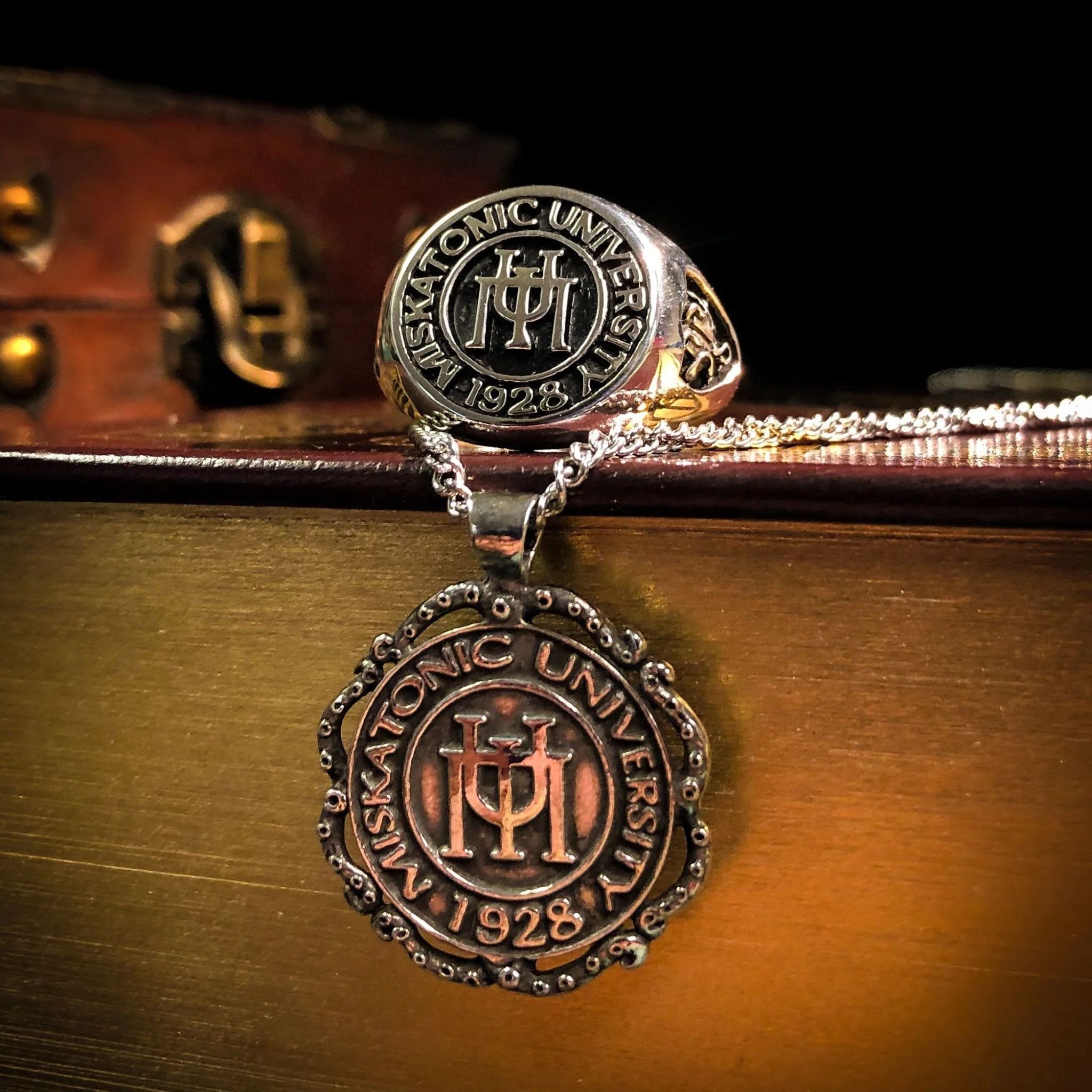 Miskatonic University Class Ring - Sterling Silver - Image 10