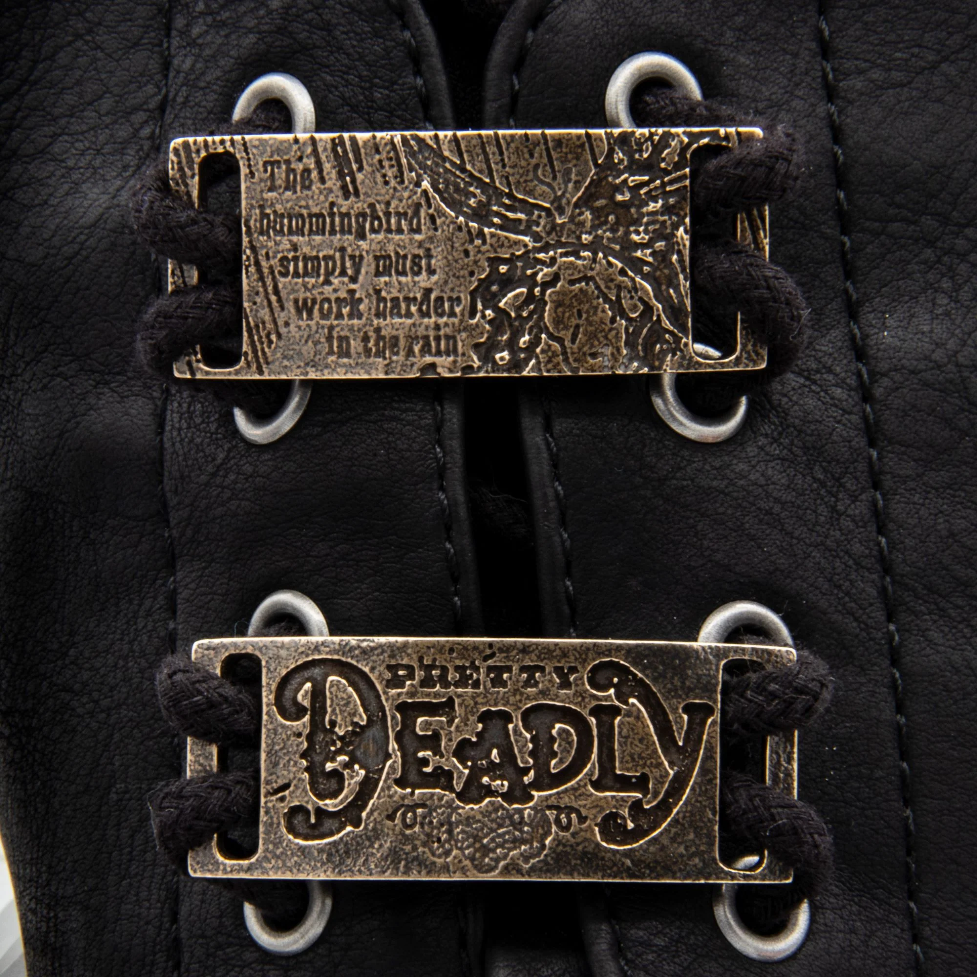 Non-Compliant Leather Cuff Bracelet - Image 6