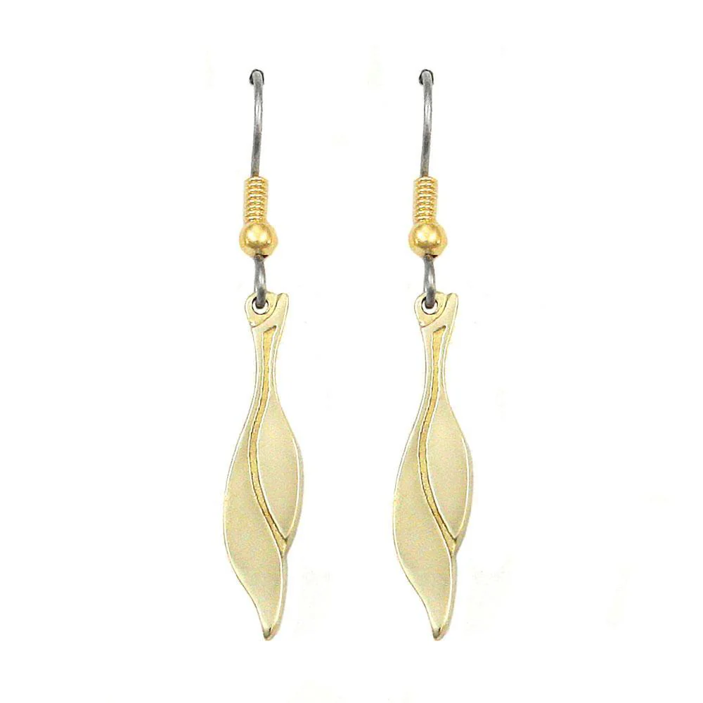Powisienne Symbol Earrings - Bronze