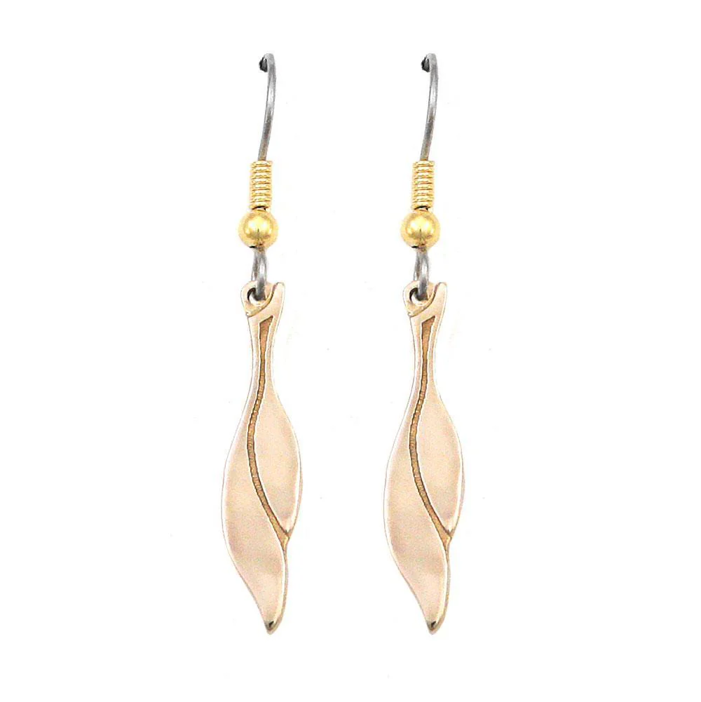 Powisienne Symbol Earrings - Bronze - Image 2