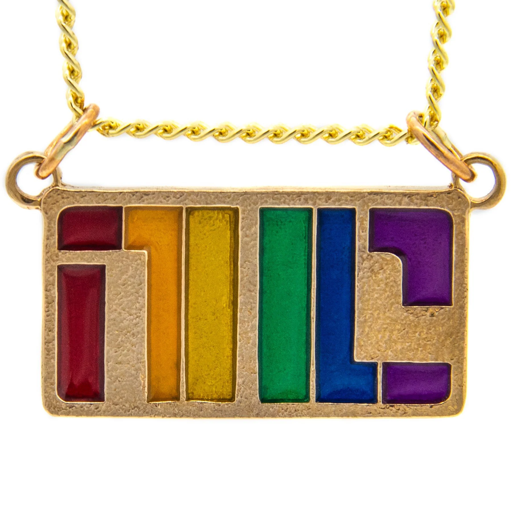 PRIDE Non-Compliant Pendant or Bracelet - Bronze