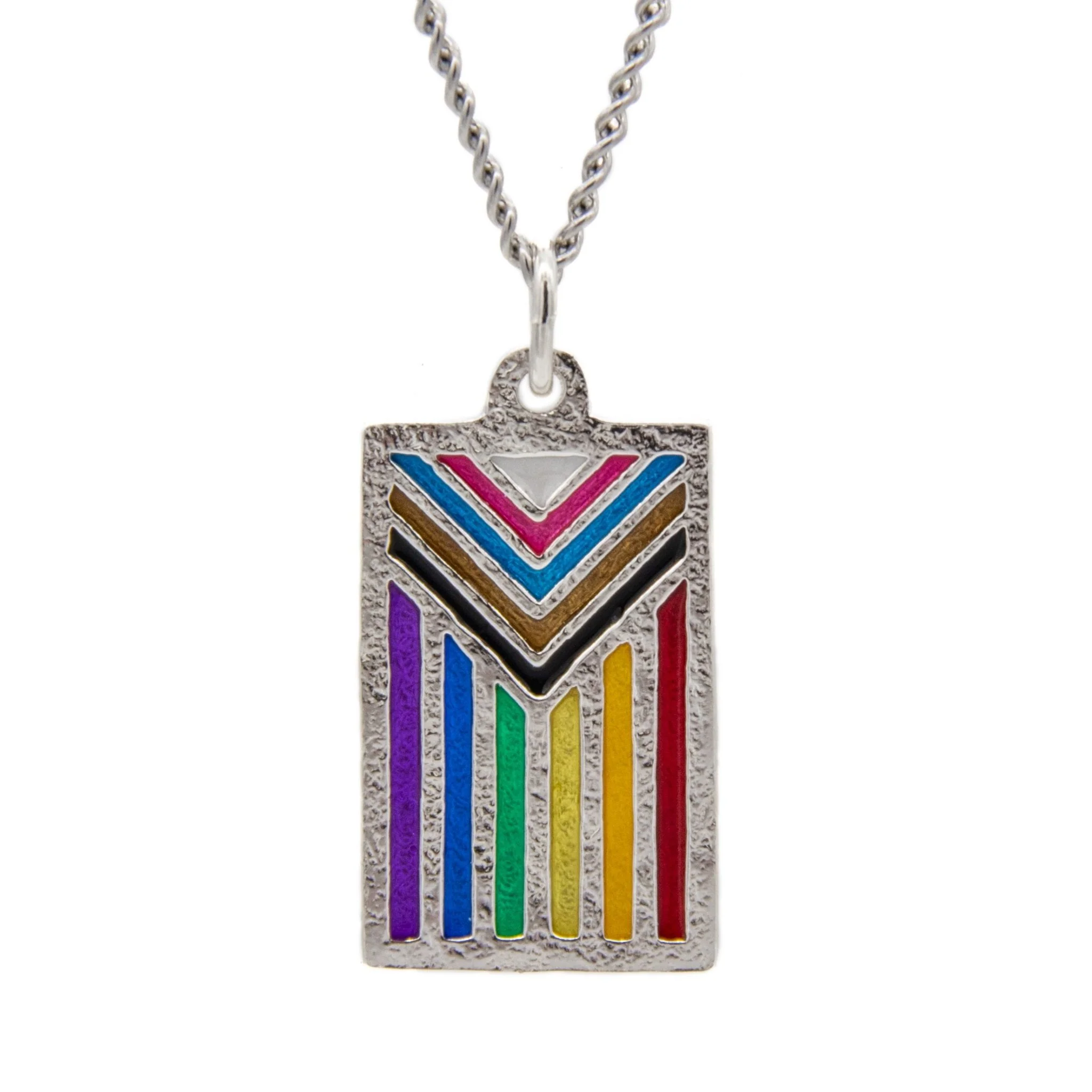 Progress PRIDE Flag Necklace