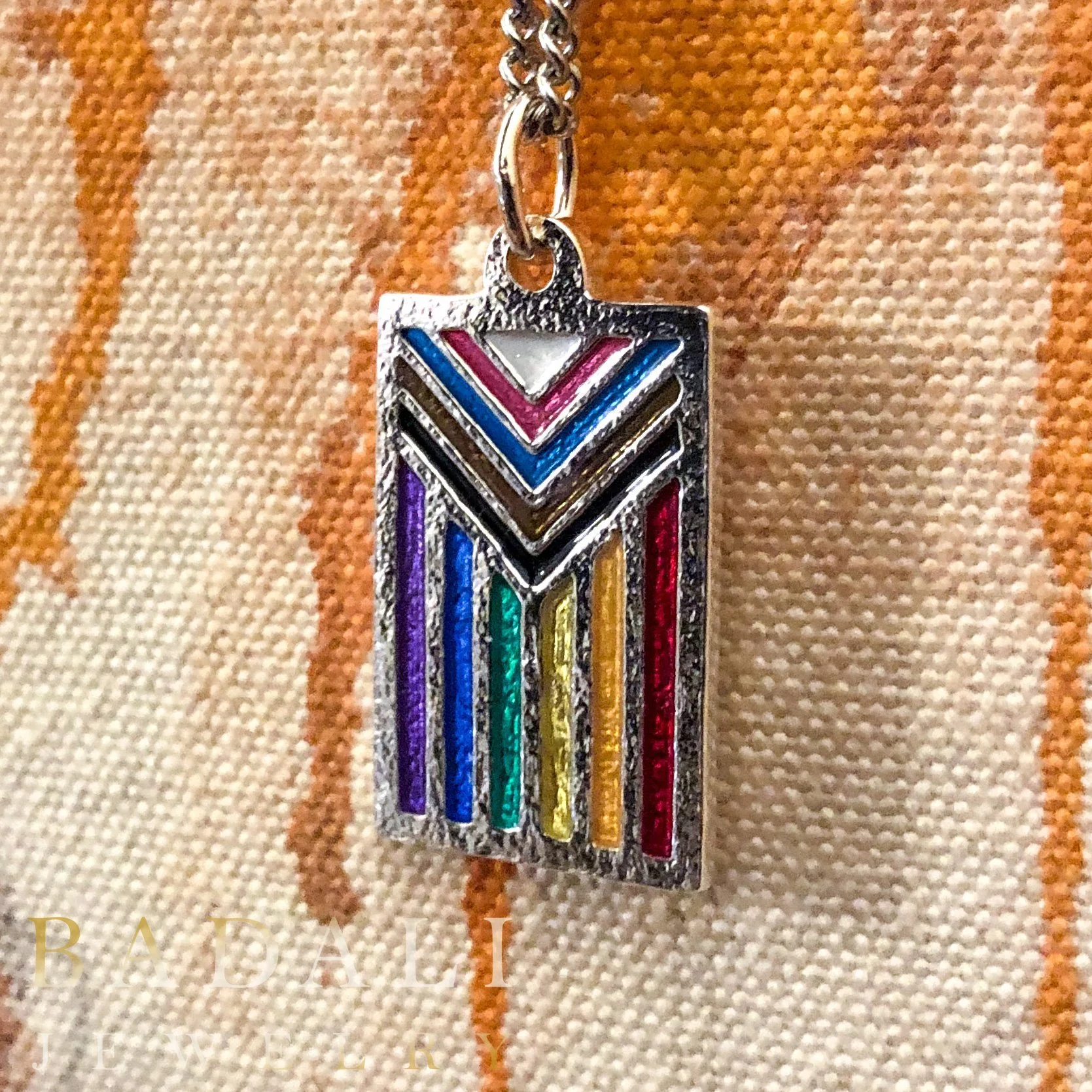 Progress PRIDE Flag Necklace - Image 4