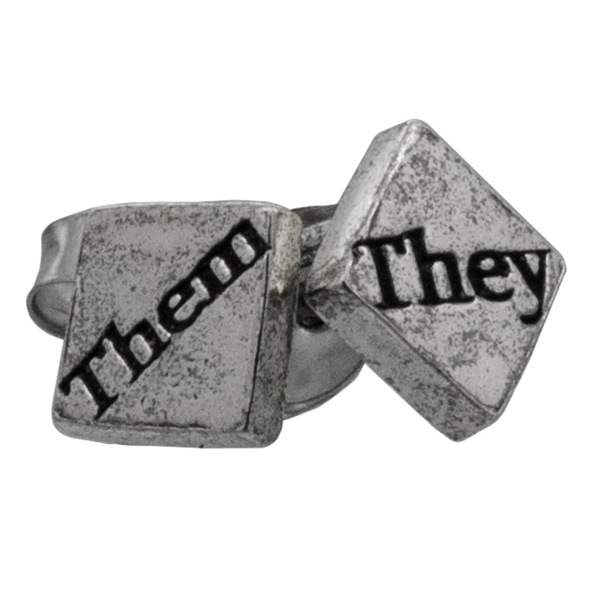 Pronoun Stud Earrings - Image 13