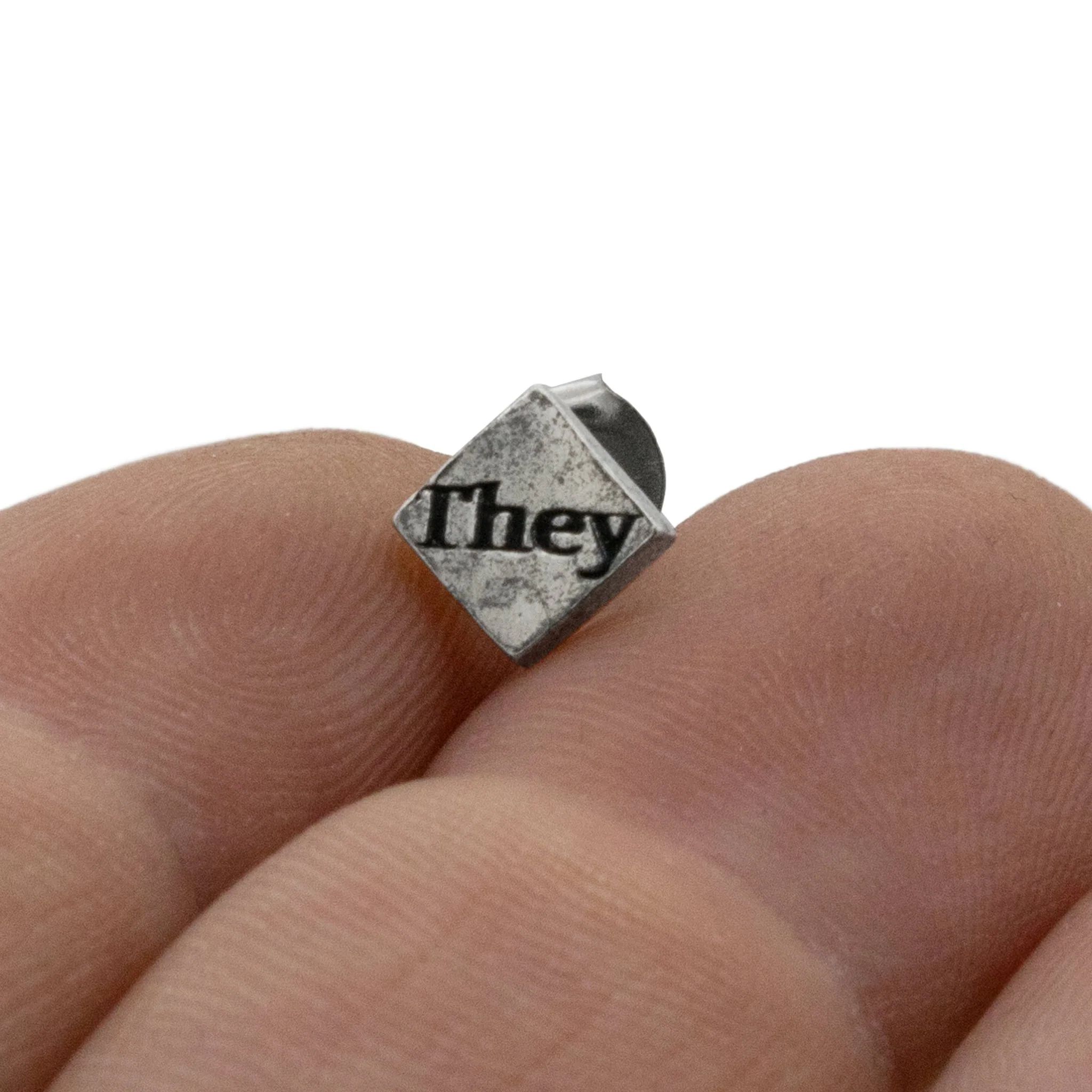 Pronoun Stud Earrings - Image 14