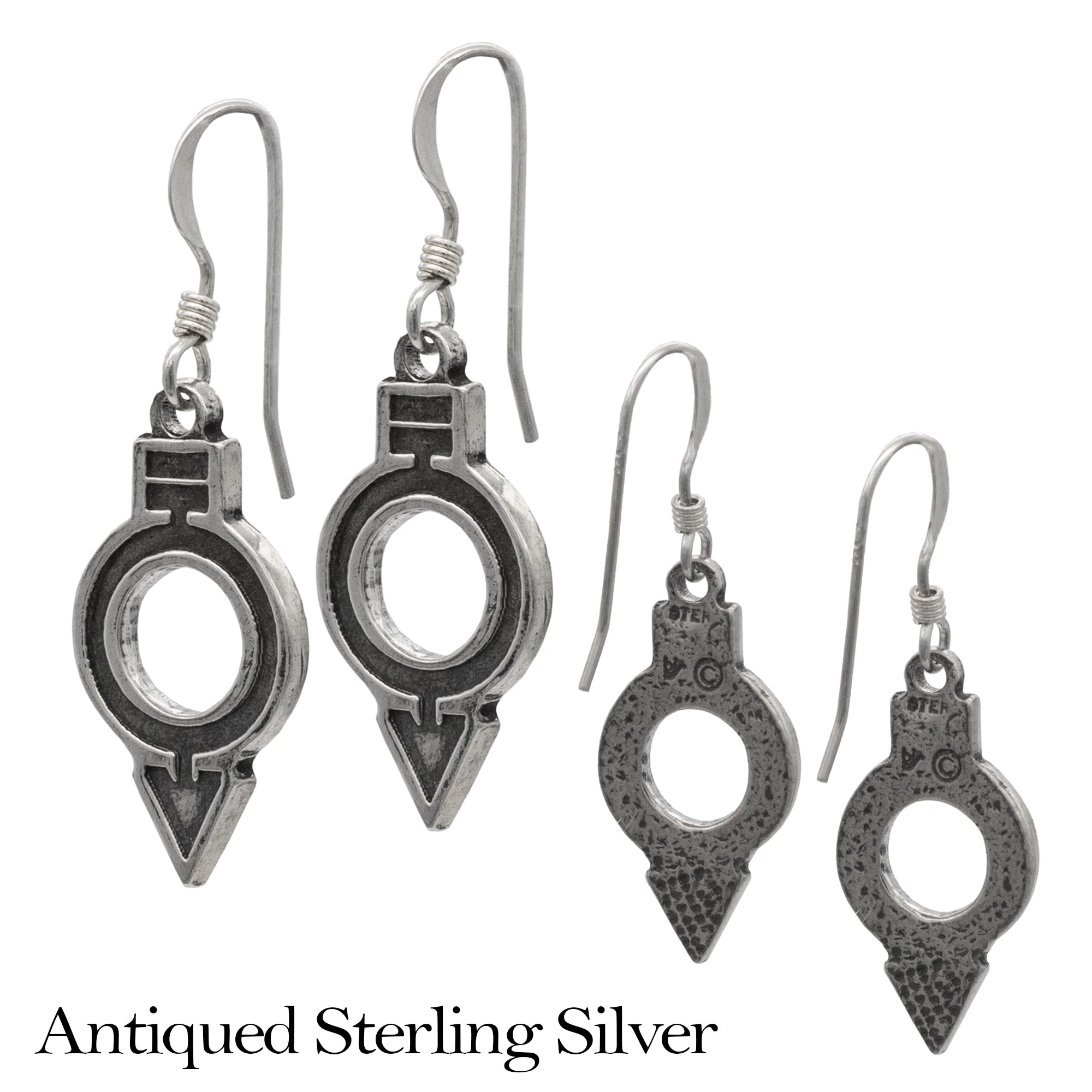 Red Society Earrings - Image 3