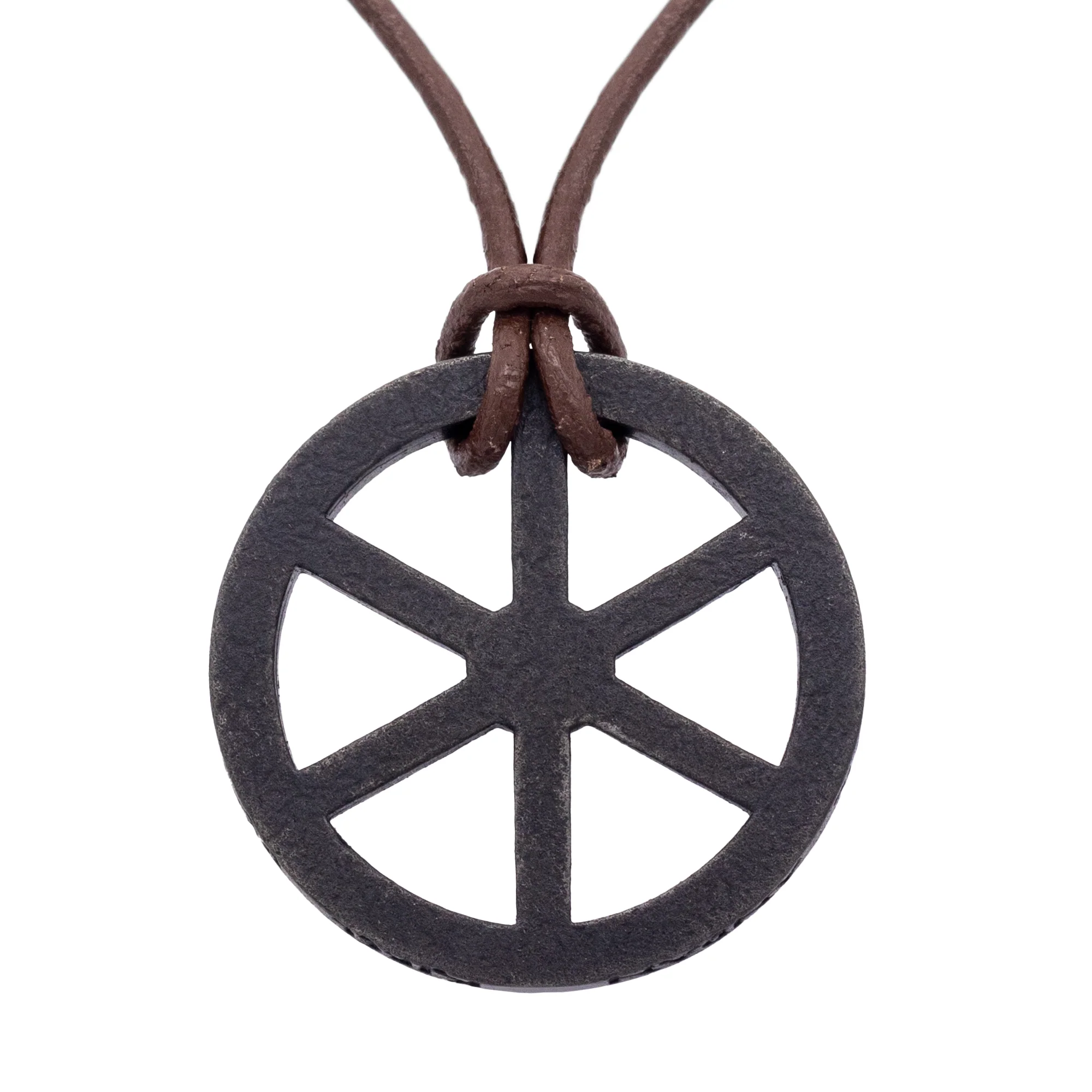 Tehlu's Iron Wheel Necklace - Image 2