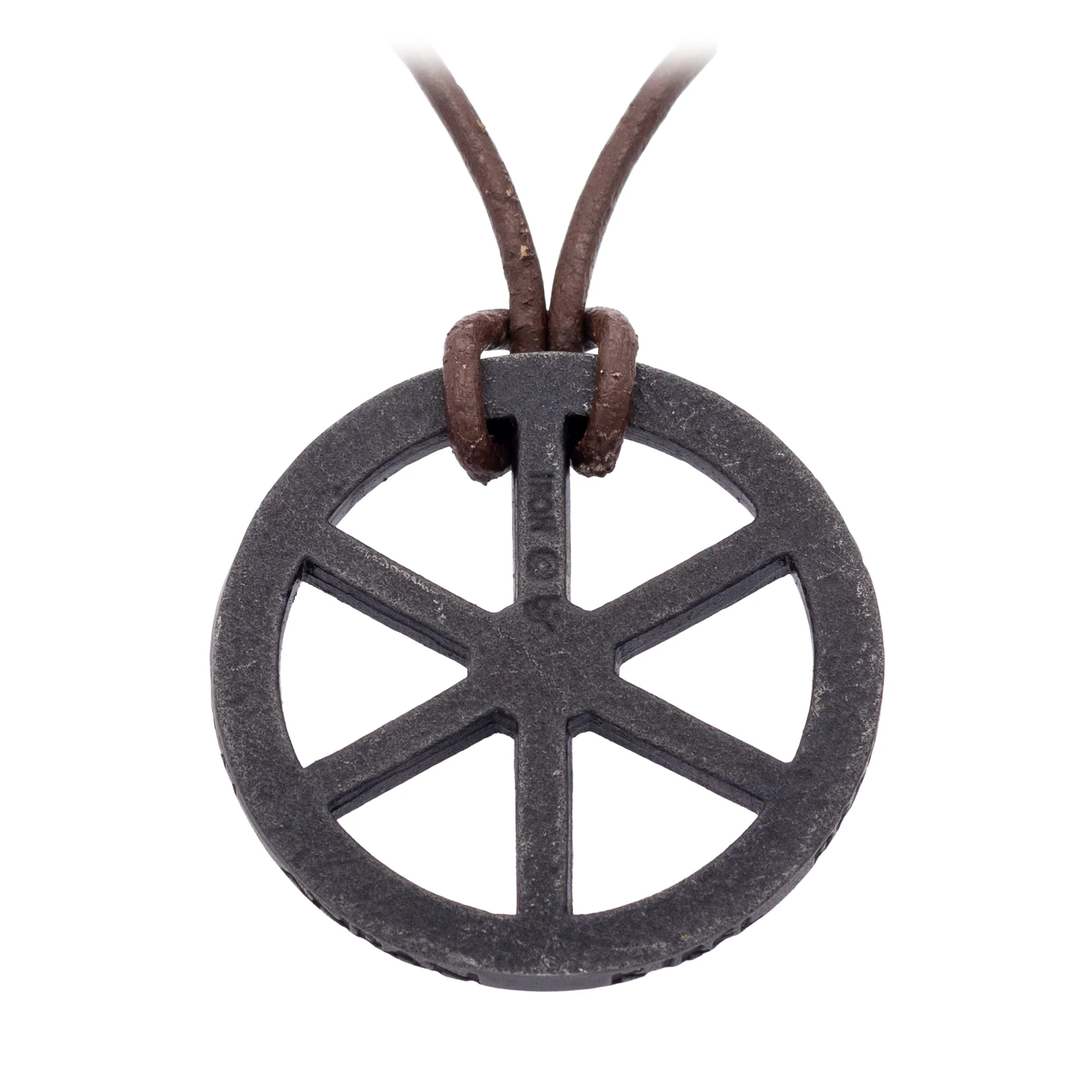 Tehlu's Iron Wheel Necklace - Image 3