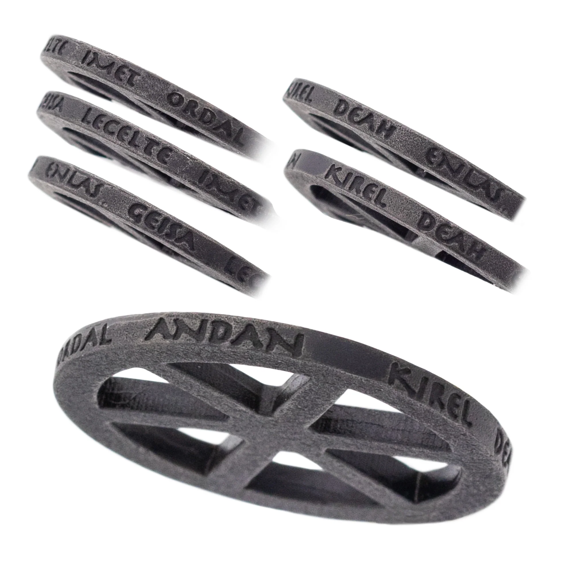 Tehlu's Iron Wheel Necklace - Image 8