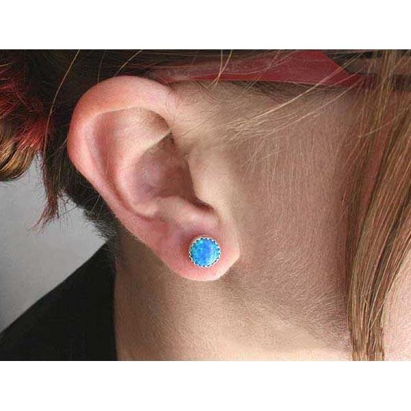 The Winter Knight's Ice Opal Earring - Image 6